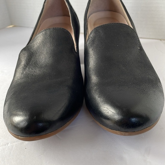 DANSKO Preston Leather Pump Black Wood Heel size 38 - Picture 2 of 10